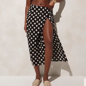Polka Dot Wrap Swim Cover-Up from JCrew